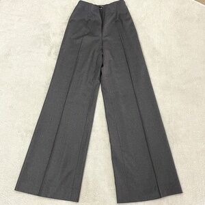 Les Copains Wool Wide Leg Trousers Size 0